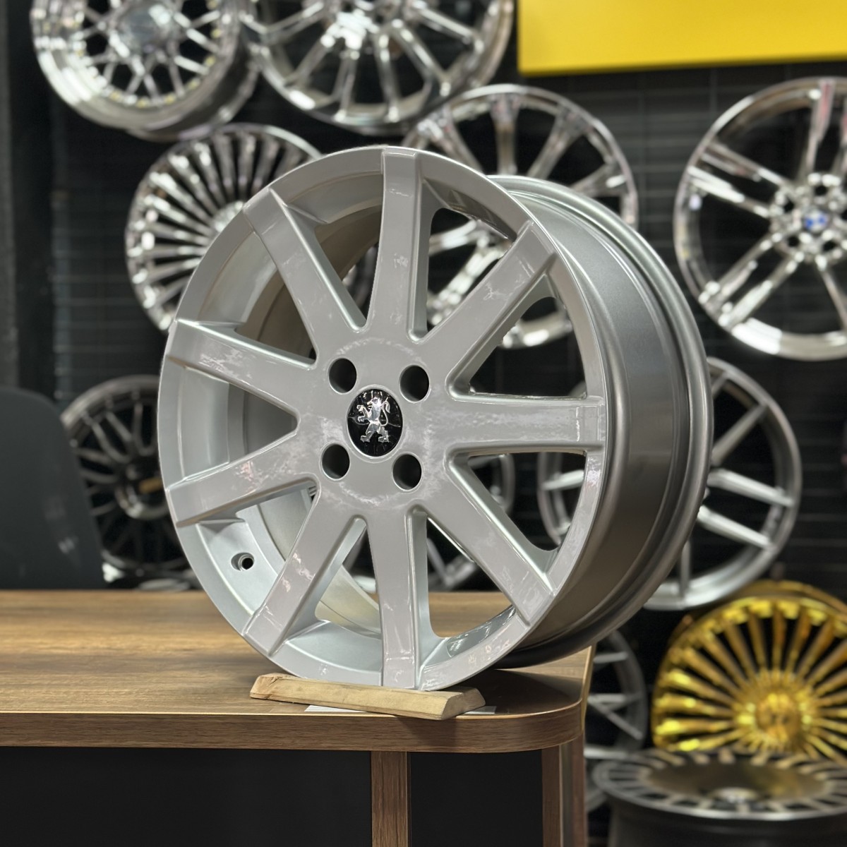 17" 7J 4x108 ET20 65.1 Jant Takımı (4 Adet) Truva Wheels
