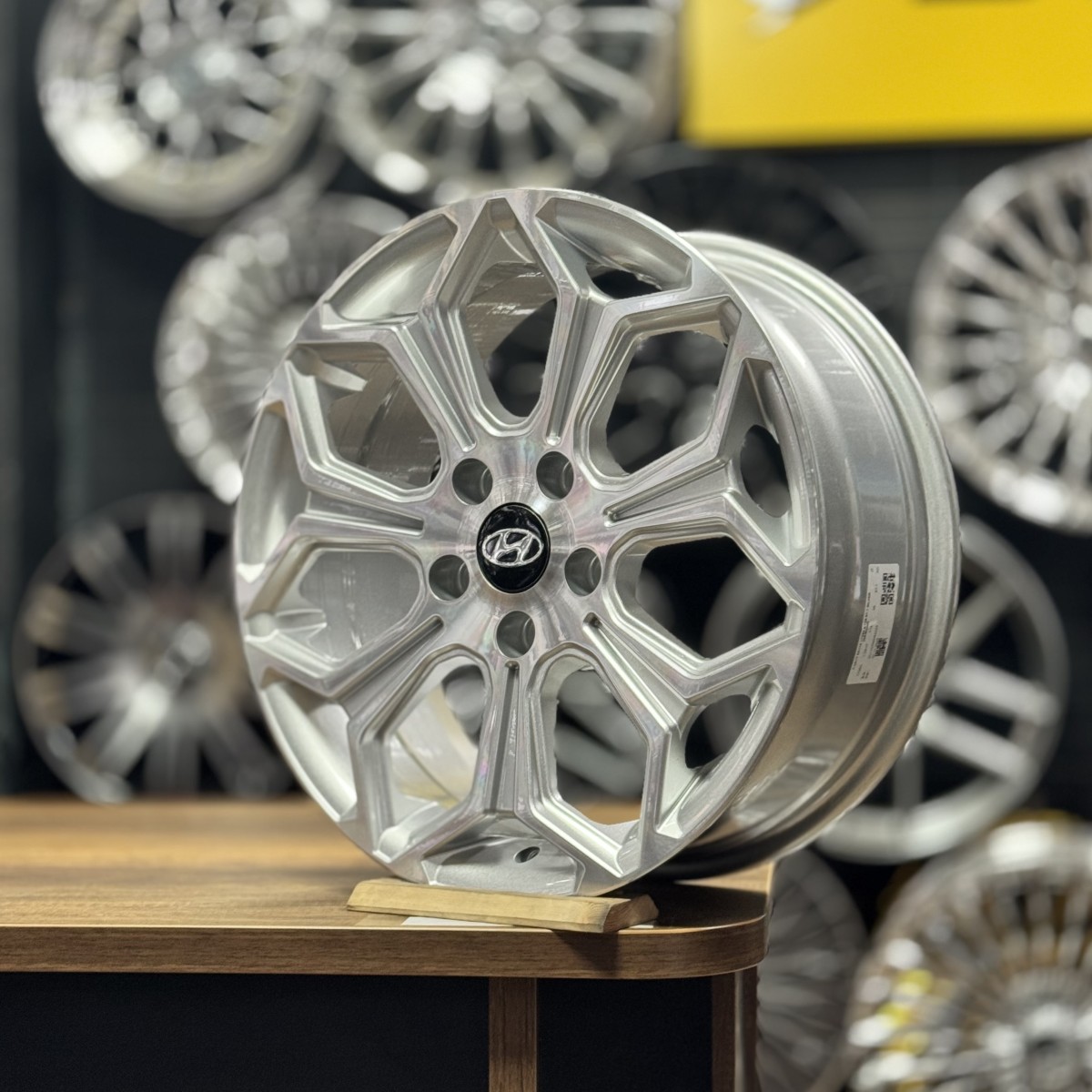 17" 7J 5x108 ET38 67.1 Gümüş Jant Takımı (4 Adet) FD WHEELS