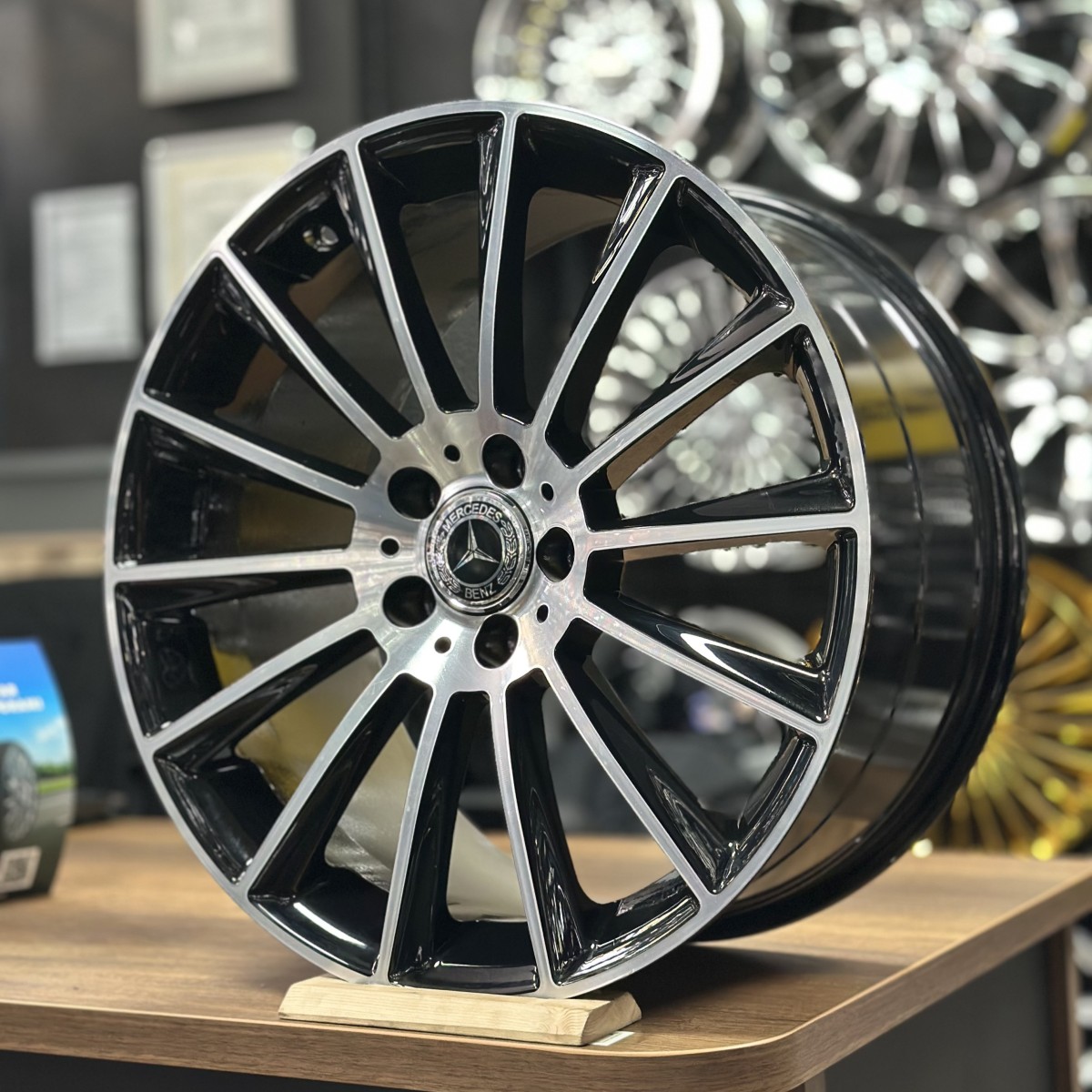19" 8.5J 5x112 ET38 66.6 Siyah Jant Takımı (4 Adet) Truva Wheels