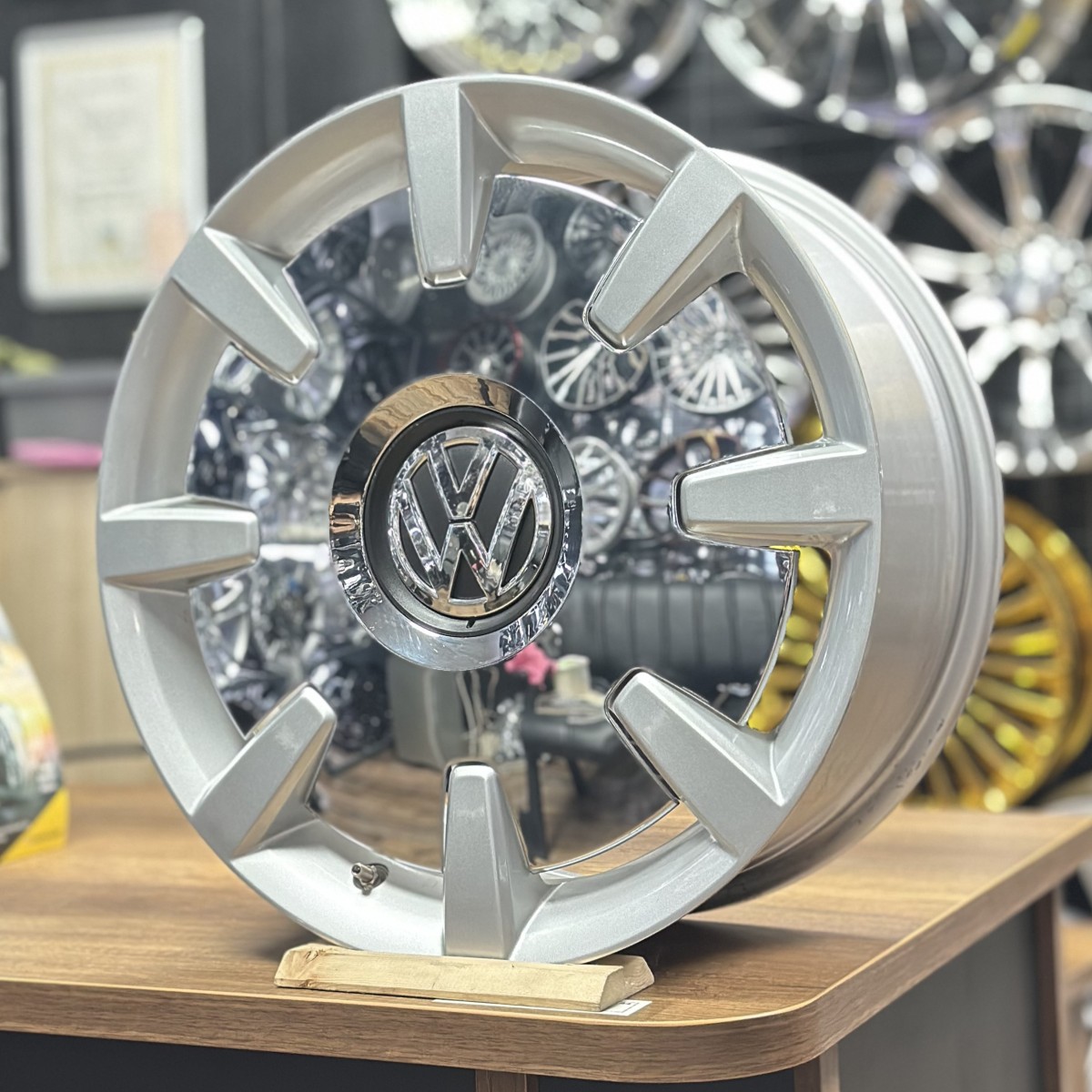 17" 7J 5x114.3 ET35 73.1 Gümüş Jant Takımı (4 Adet) FD WHEELS