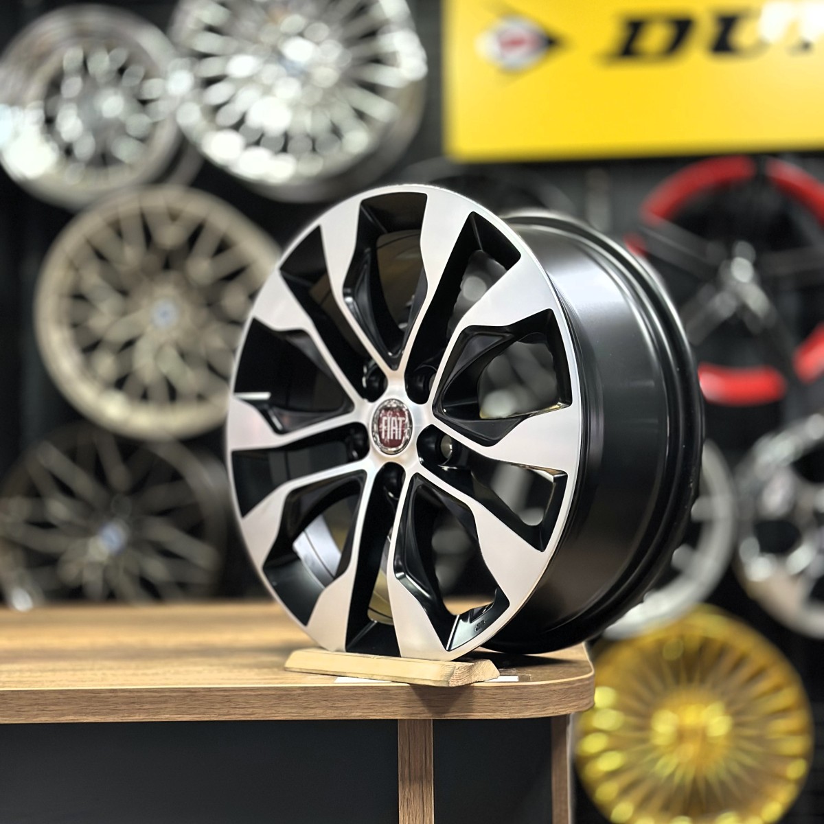 5X98 6.0X16 ET36 58.1 FİAT EGEA CROSS OEM OPAR BLACK DIAMOND