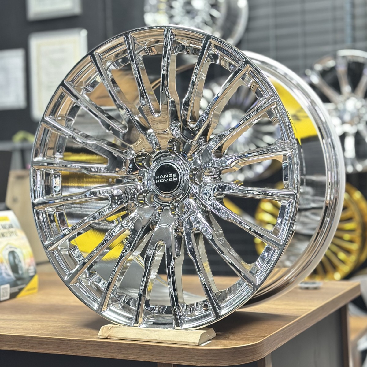 20" 8.5J 5x120 ET25 72.56 Krom Jant Takımı (4 Adet) POWCAN