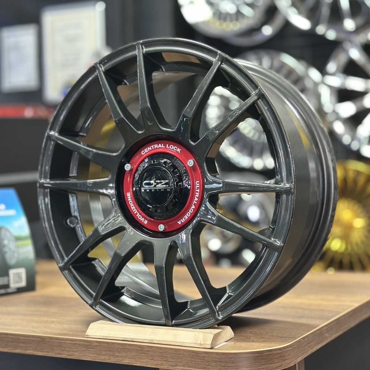 15" 6.5J 4x108 ET20 65.1 Antrasit Jant Takımı (4 Adet) Truva Wheels