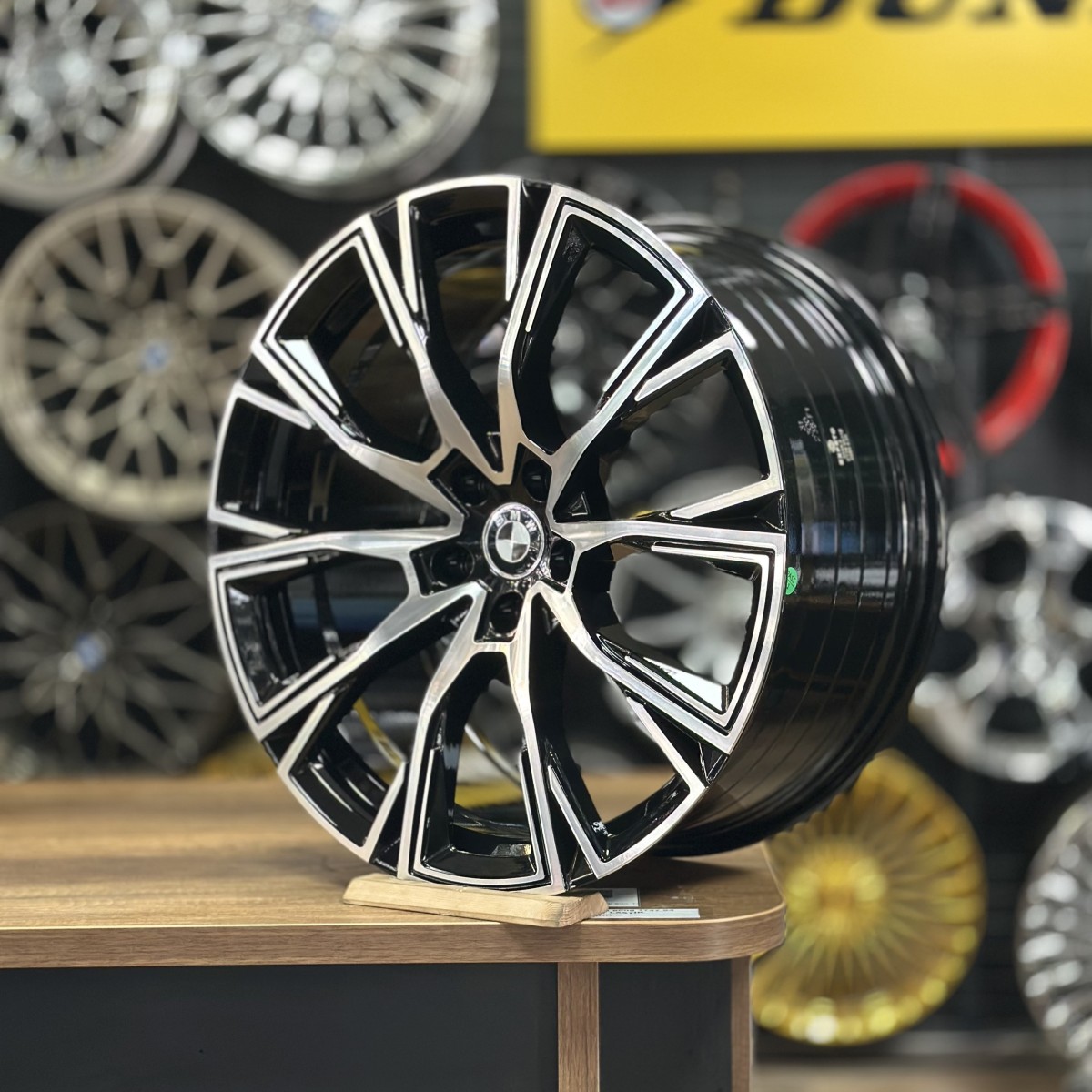 20" 8.5J 5x112 ET27 66.6 Siyah Polisajlı Jant Takımı (4 Adet) PROCAST