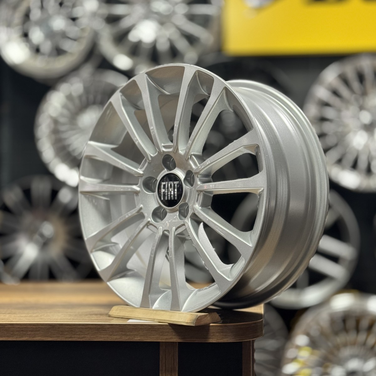 16" 6.5J 5x98 ET39 58.1 Gümüş Jant Takımı (4 Adet) FD WHEELS
